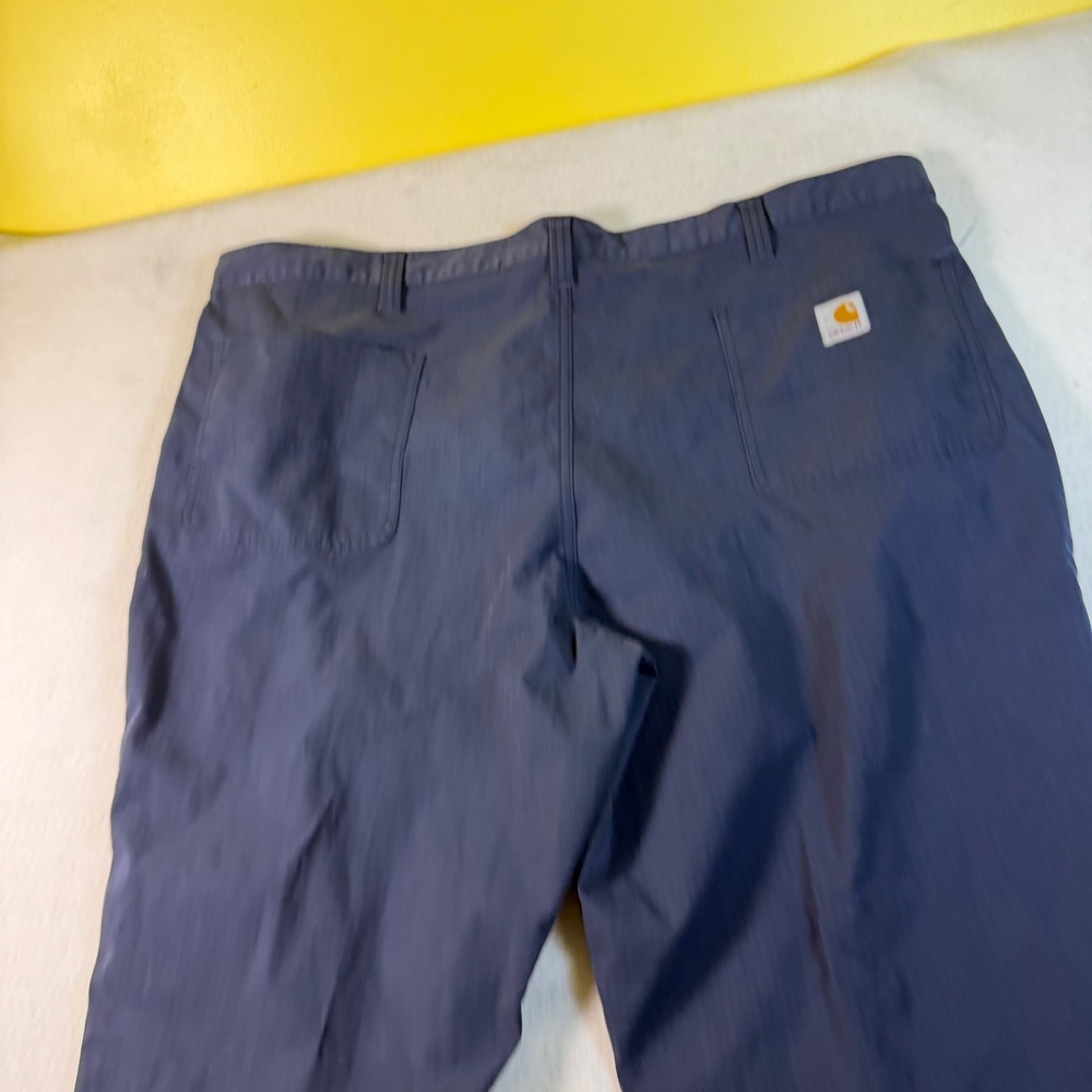 Carhartt Mens Relaxed‎ Fit Ripstop Work Pants Navy Blue 104533-20 44x32